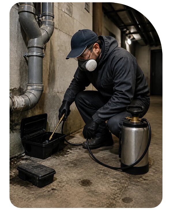 Профессиональная дератизация в Прокопьевске по цене от 3618 р. | Сенат-Прк